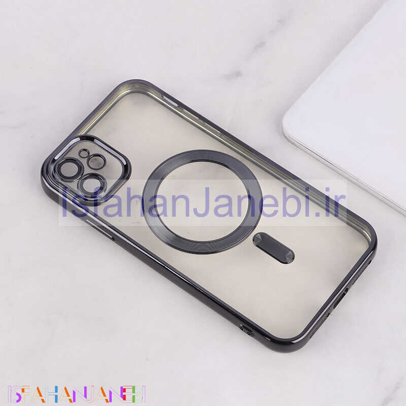 اصفهان جانبی-قاب ژله ای مگ سیف Q Series آیفون iPhone 11 محافظ لنزدار