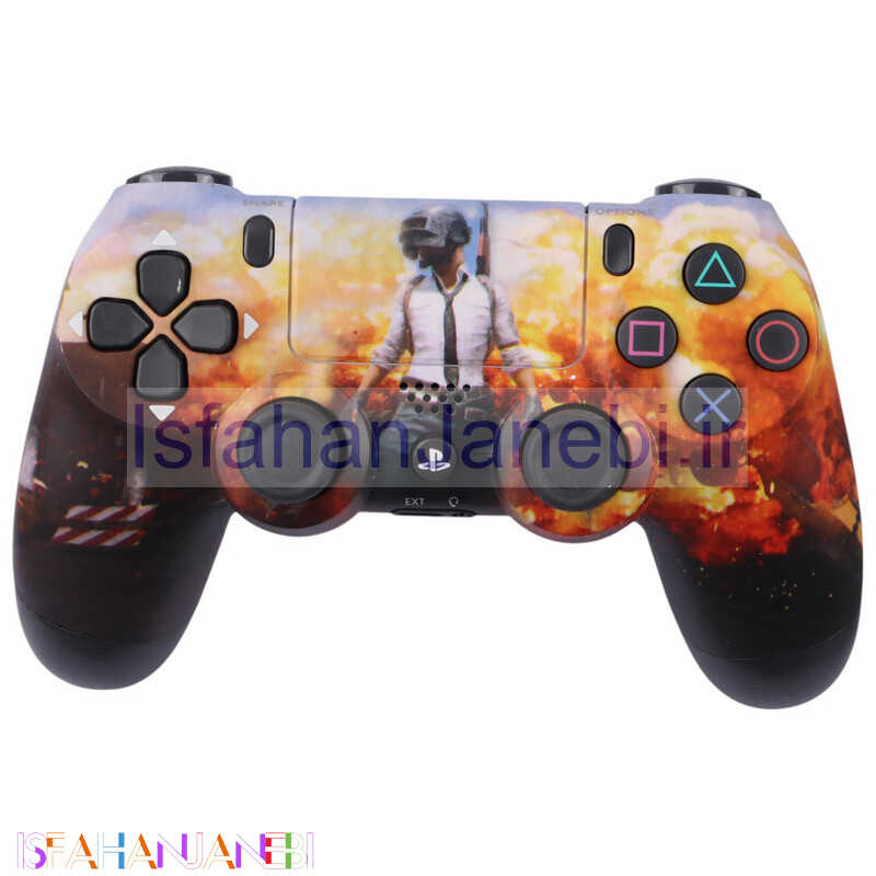 اصفهان جانبی-دسته بازی بی سیم SONY PlayStation 4 DualShock 4 High Copy طرح PUBG کد 2