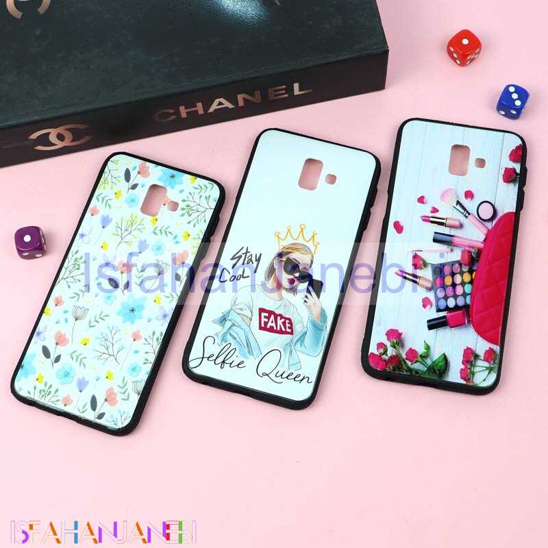 اصفهان جانبی-قاب فانتزی برجسته دخترانه سامسونگ J6 Plus سری 6