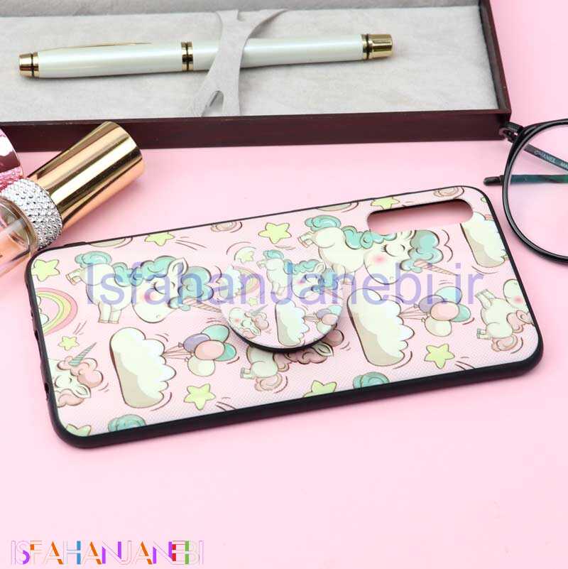 اصفهان جانبی-قاب فانتزی برجسته + پاپ سوکت کد8 سامسونگ A30s / A50s