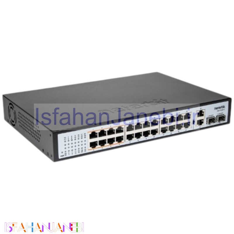 اصفهان جانبی-سوییچ 28 پورت نتربیت NGS-F1028P-C