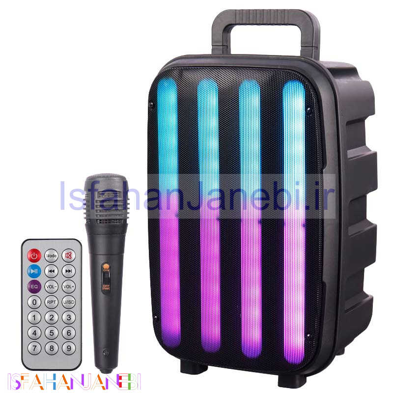 اصفهان جانبی-اسپیکر بلوتوثی سینگ ای ZQS8155 + میکروفون و ریموت کنترل
