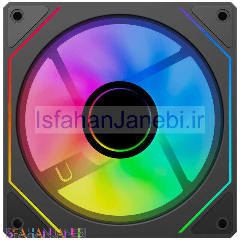 اصفهان جانبی-فن کیس اوست Awest AVI-120B ARGB