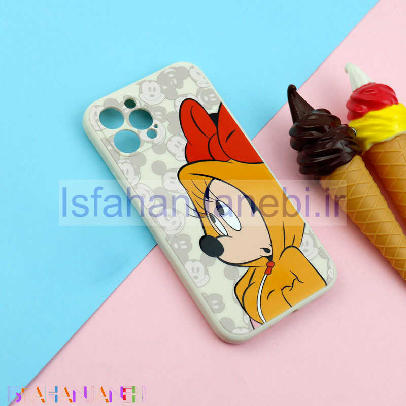 اصفهان جانبی-قاب طرحدار سیلیکونی میکی موس iPhone 12 Pro