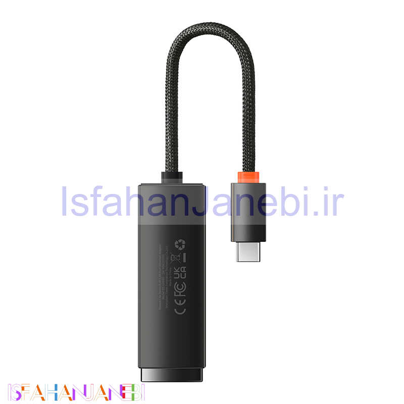 اصفهان جانبی-تبدیل Type-C به LAN باسئوس Lite Series WKQX00020