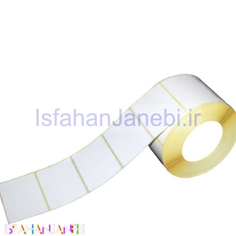 اصفهان جانبی-برچسب پرینتر لیبل زن 60*40 میلی متر 1000 عددی
