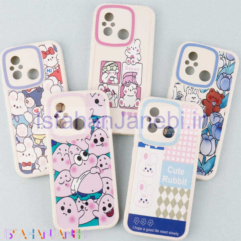 اصفهان جانبی-قاب طرح کارتونی محافظ لنزدار Xiaomi Redmi 12C