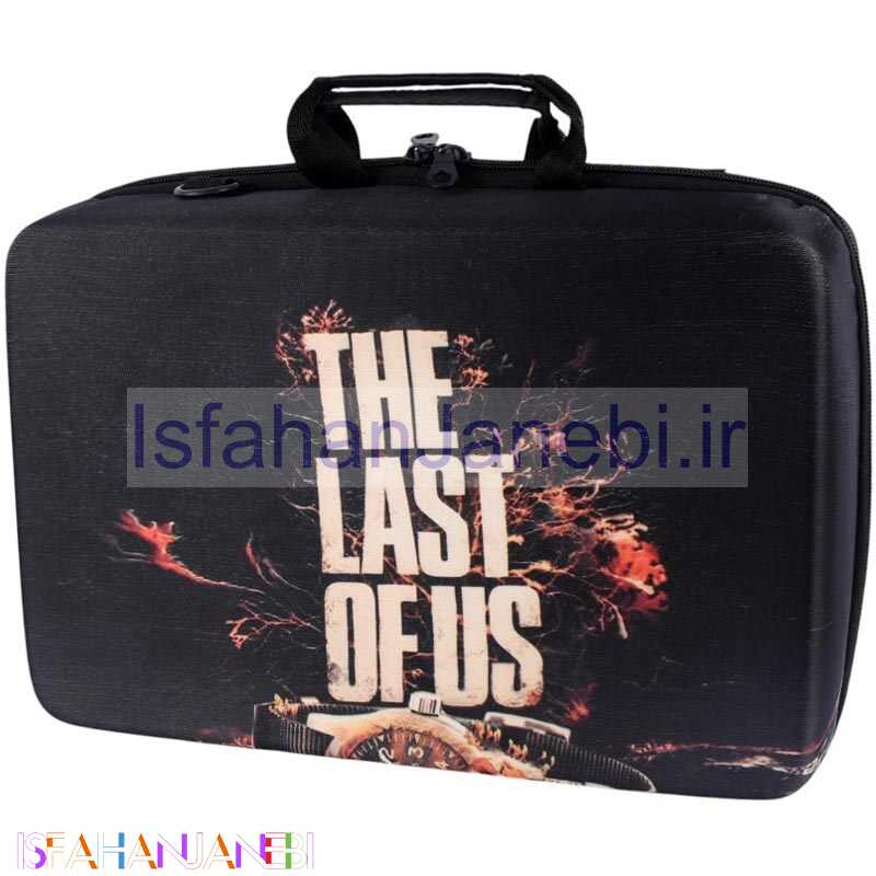 اصفهان جانبی-کیف کنسول بازی PS5 Slim طرح The Last of Us کد 4