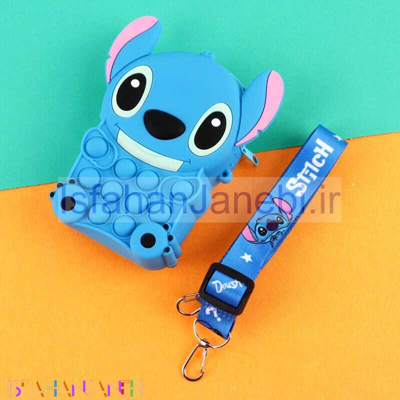 اصفهان جانبی-کیف هندزفری سیلیکونی بنددار پاپیت Night Fury نشسته