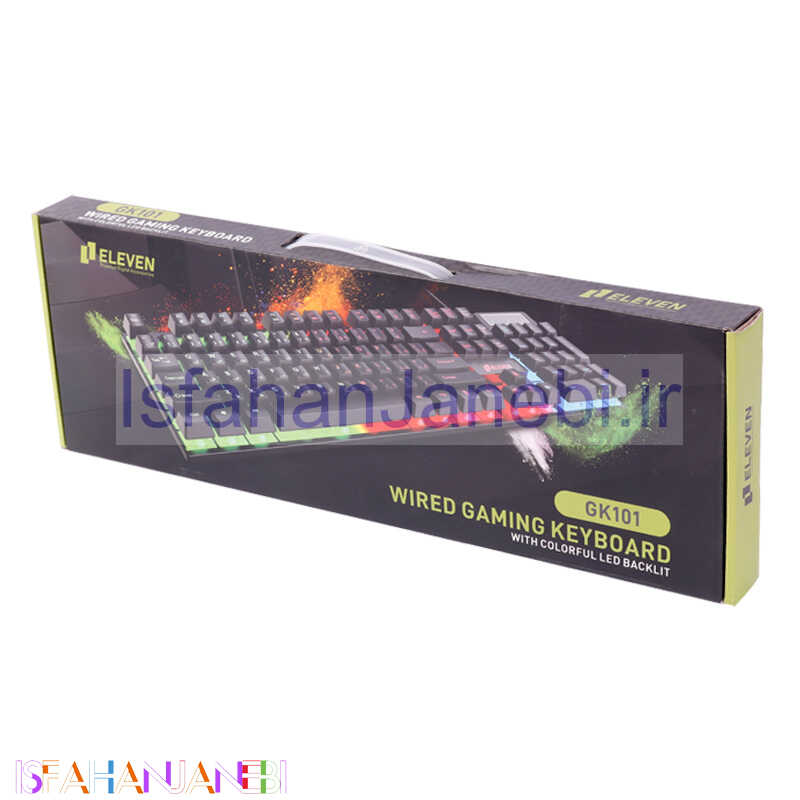 اصفهان جانبی-کیبورد گیمینگ الون GK101