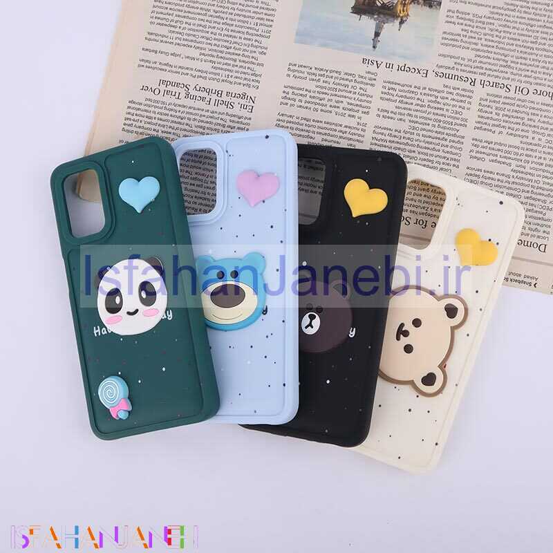 اصفهان جانبی-قاب ژله ای سامسونگ Galaxy A13 4G طرح آبنبات و قلب