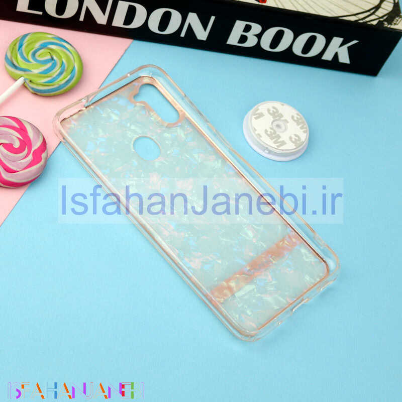 اصفهان جانبی-قاب IMD یخی گلدلاین + پاپ سوکت Samsung Galaxy A11