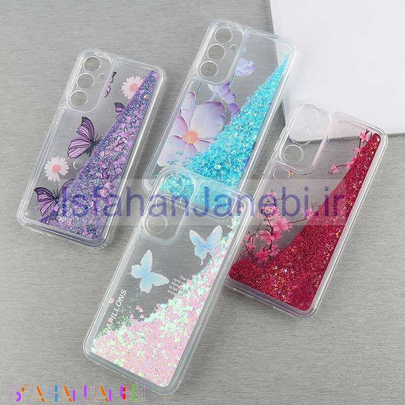 اصفهان جانبی-قاب آکواریومی سامسونگ Galaxy S23 FE 5G طرح دار کوک محافظ لنزدار