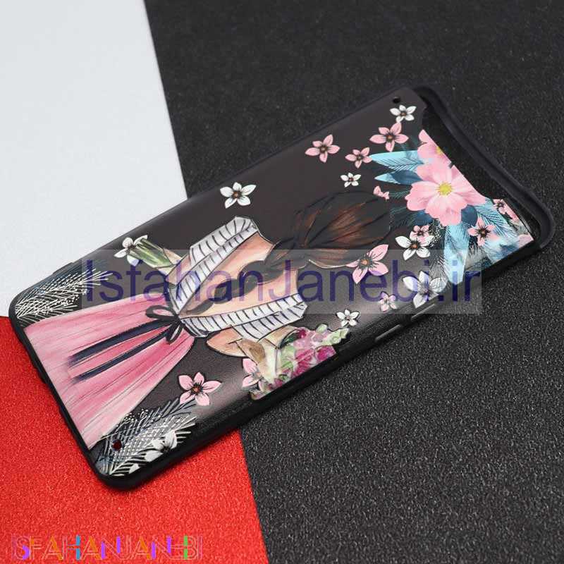 اصفهان جانبی-قاب فانتزی برجسته طرح دخترانه سامسونگ A80 سری H