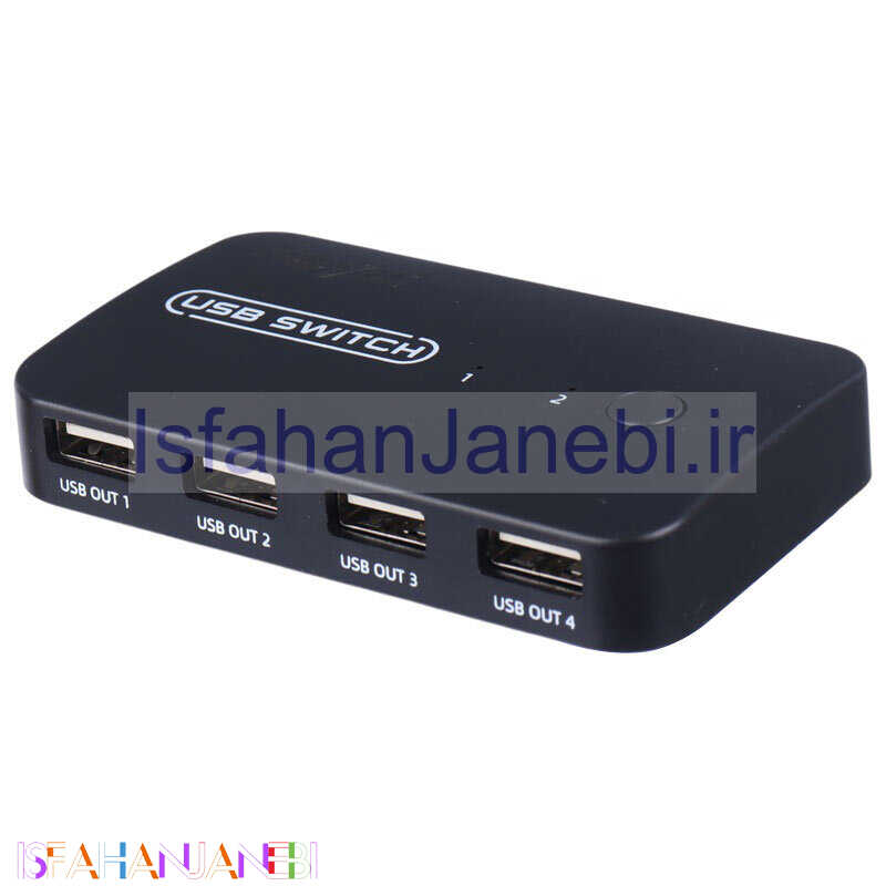 اصفهان جانبی-دیتا سوییچ 2 پورت USB رویال U204