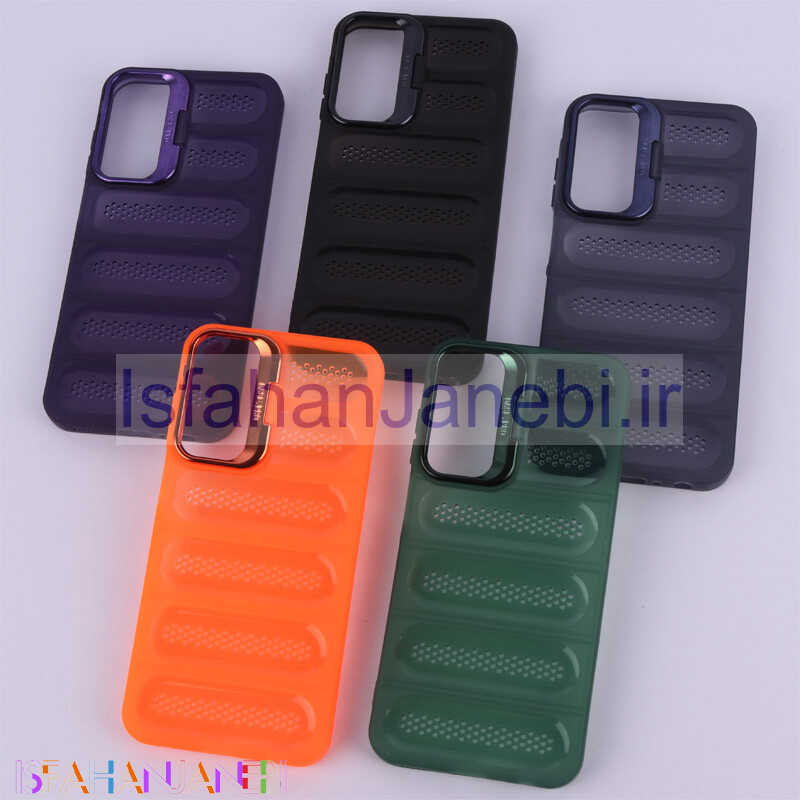 اصفهان جانبی-قاب پافر توری دار ژله ای استندشو سامسونگ Galaxy A25