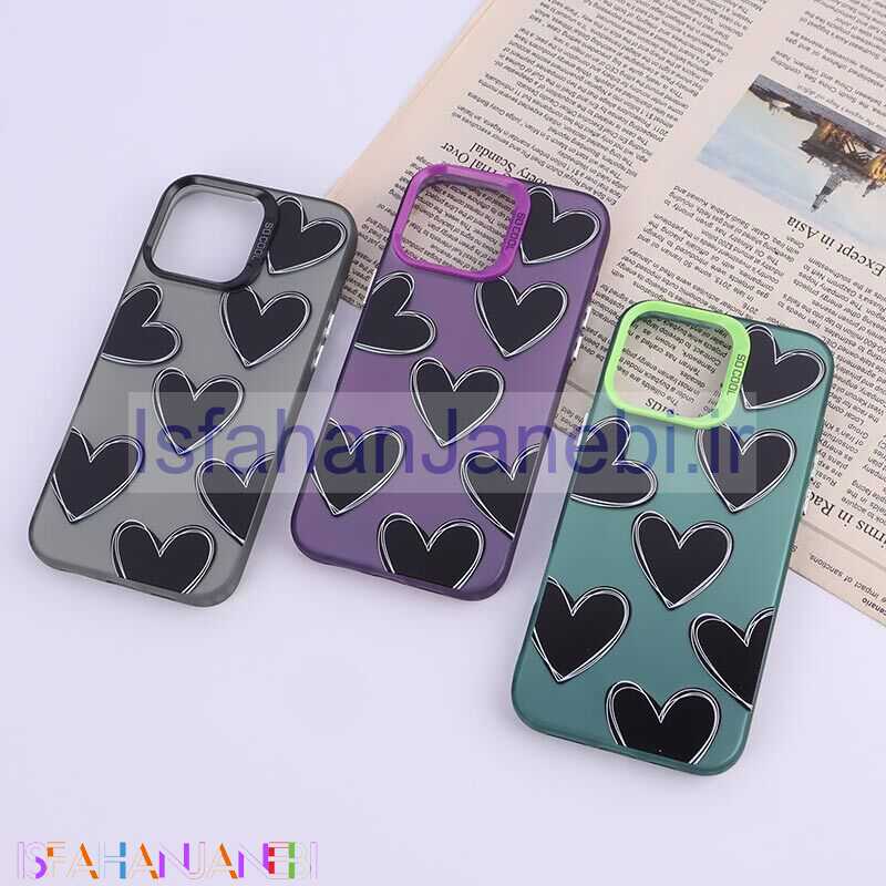 اصفهان جانبی-قاب So Cool آیفون iPhone 16 Pro Max طرح قلب