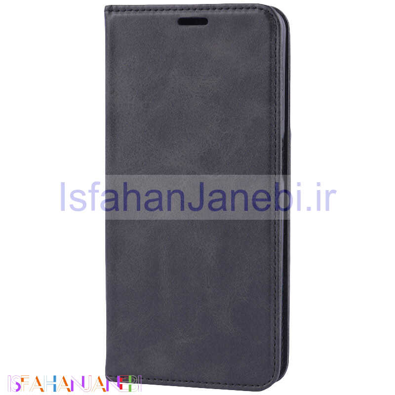 اصفهان جانبی-کیف چرمی Santa Barbara محافظ لنزدار Samsung Galaxy A12