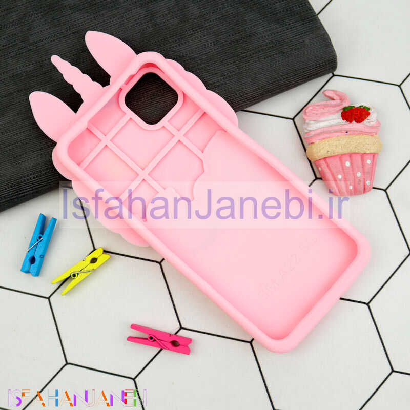 اصفهان جانبی-قاب سیلیکونی آکواریومی یونیکورن Samsung Galaxy A22 5G