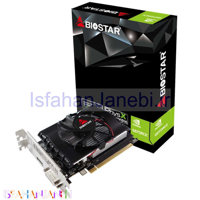 اصفهان جانبی-کارت گرافیک Biostar GeForce GT1030 2GB GDDR5 64bit