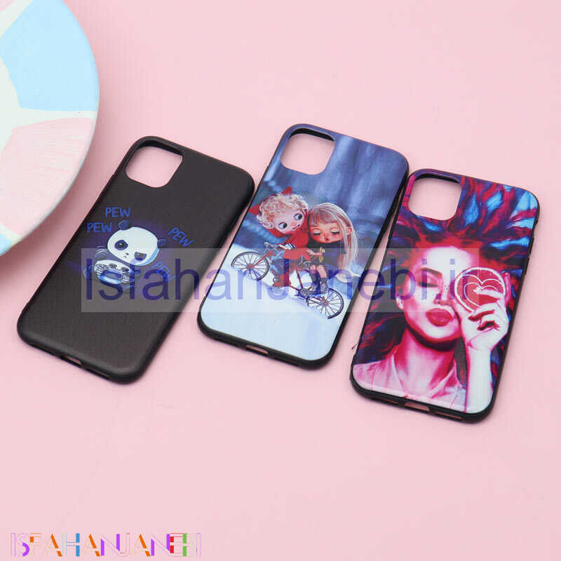 اصفهان جانبی-قاب فانتزی برجسته دخترانه آیفون iPhone 11 سری 5