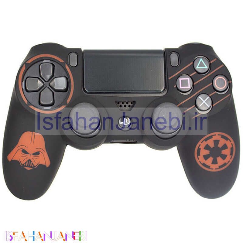 اصفهان جانبی-روکش دسته بازی PS4 طرح دارث ویدر مشکی قرمز