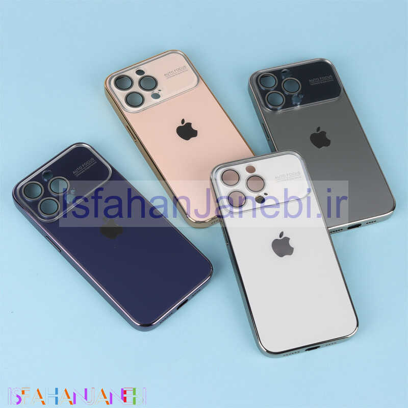 اصفهان جانبی-قاب اورجینال پنجره ای Auto Focus محافظ لنزدار iPhone 15 Pro Max