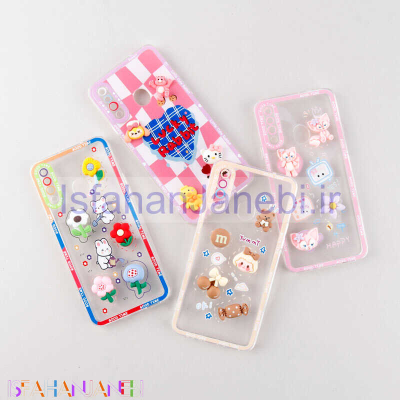 اصفهان جانبی-قاب عروسکی برجسته Good Time محافظ لنزدار Samsung Galaxy A20s