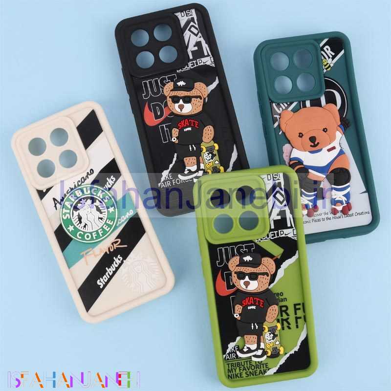 اصفهان جانبی-قاب سولید شیائومی Poco X6 Pro برجسته محافظ لنزدار