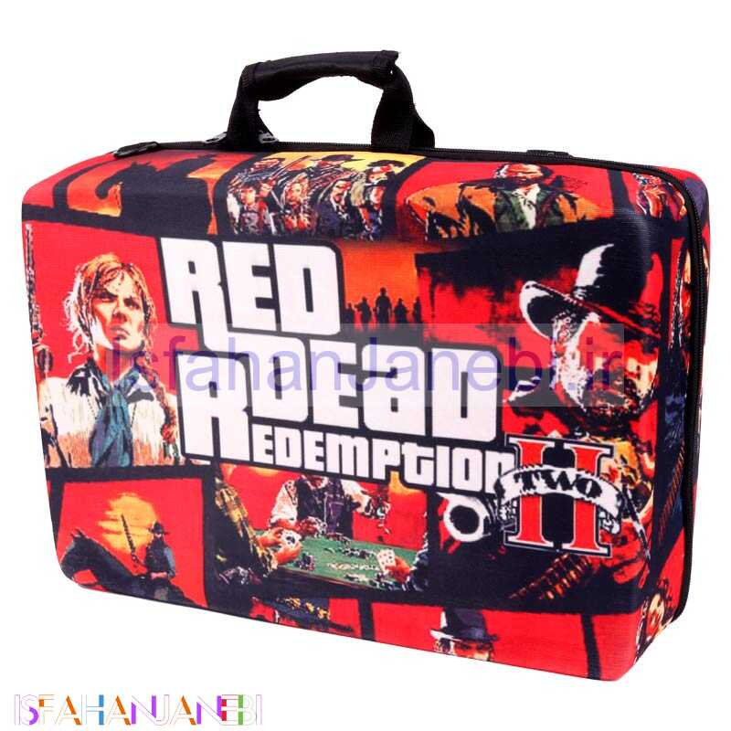 اصفهان جانبی-کیف کنسول بازی PS5 طرح Red Dead Redemption 2 کد 3