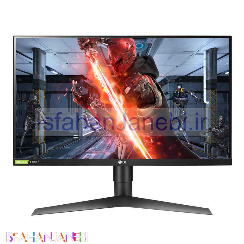 اصفهان جانبی-مانیتور ال جی 27GL650F-B سایز 27 اینچ