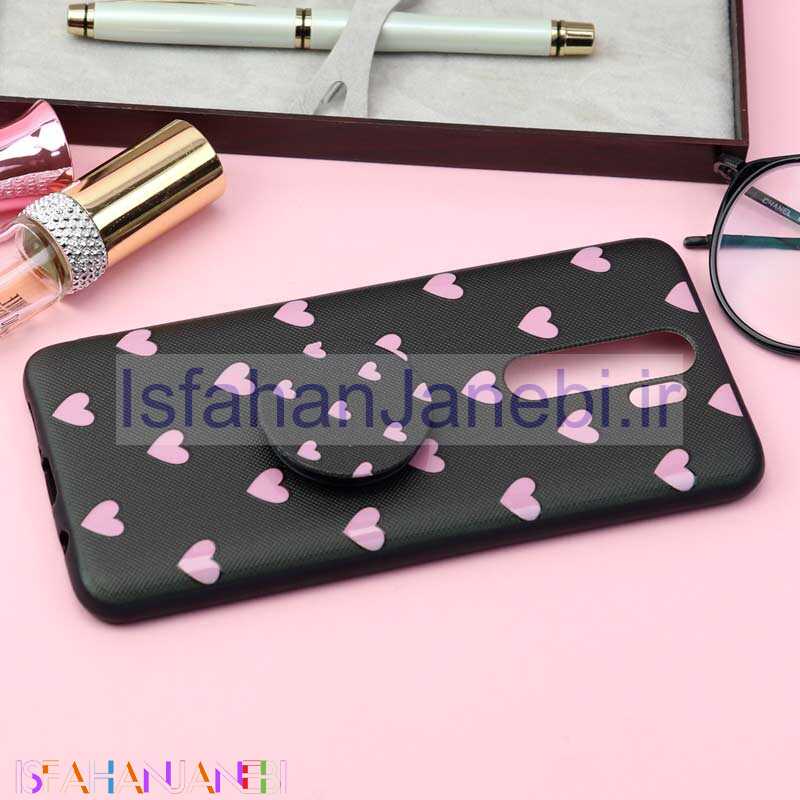 اصفهان جانبی-قاب فانتزی برجسته + پاپ سوکت کد3 شیائومی Redmi Note 8 Pro