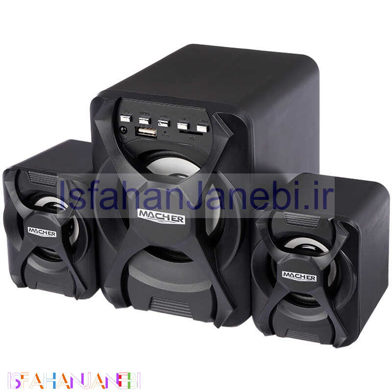 اصفهان جانبی-اسپیکر بلوتوث رم و فلش خور Macher MR-245