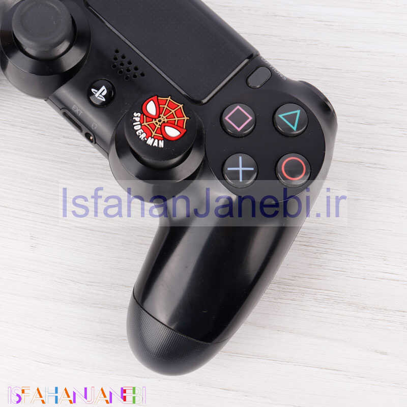 اصفهان جانبی-روکش آنالوگ دسته بازی Play Station/XBOX طرح Spider Man Black مشکی قرمز