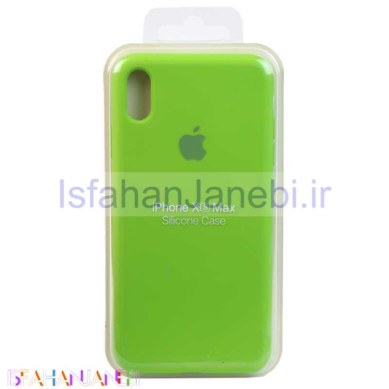 اصفهان جانبی-قاب سیلیکونی iPhone XS Max سبز