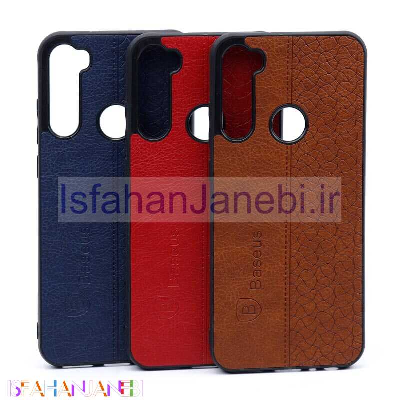 اصفهان جانبی-قاب چرمی BASEUS شیائومی Redmi Note 8T