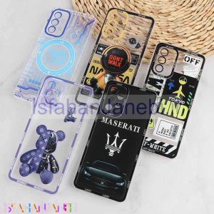 اصفهان جانبی-قاب ژله ای سامسونگ Galaxy A73 فانتزی محافظ لنزدار