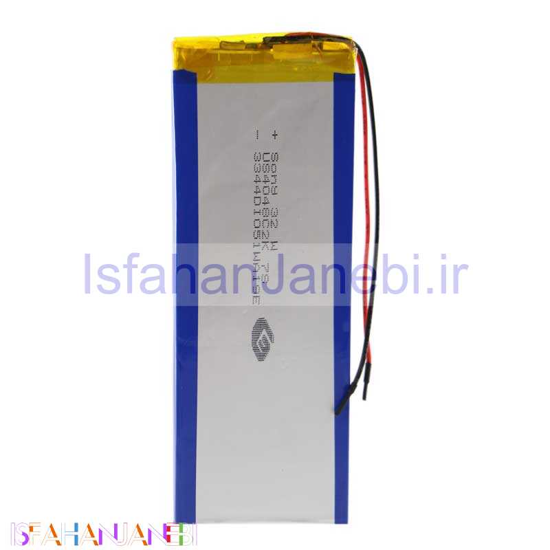 اصفهان جانبی-باتری لیتیوم 3500mAh 126*48*4mm