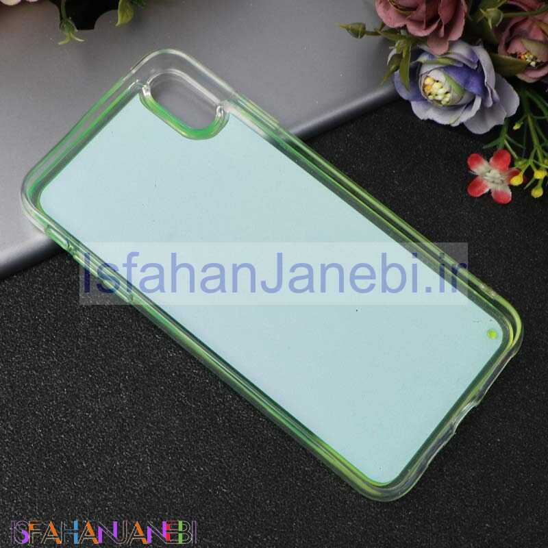 اصفهان جانبی-قاب آکواریومی شب رنگ iPhone XS Max کد1