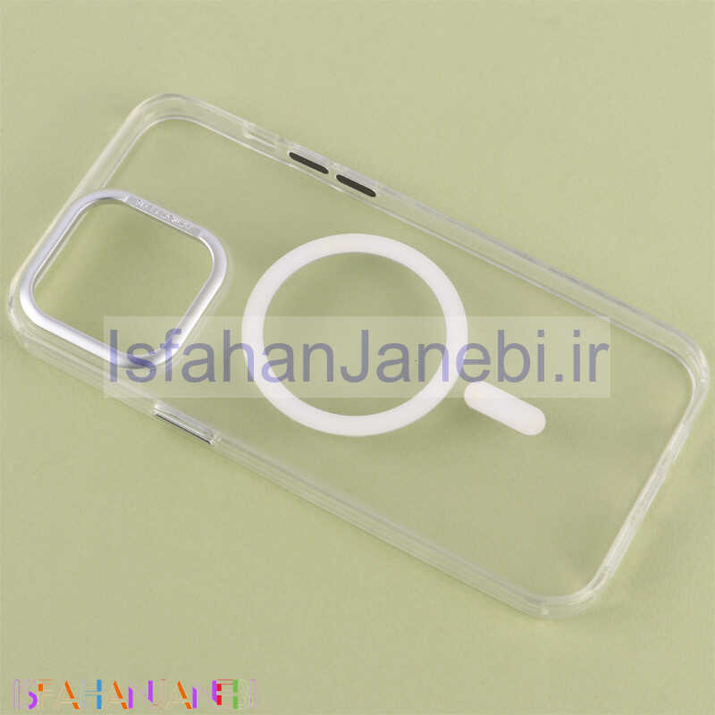 اصفهان جانبی-قاب مگ سیف شفاف Vip Max آیفون iPhone 14 Pro Max