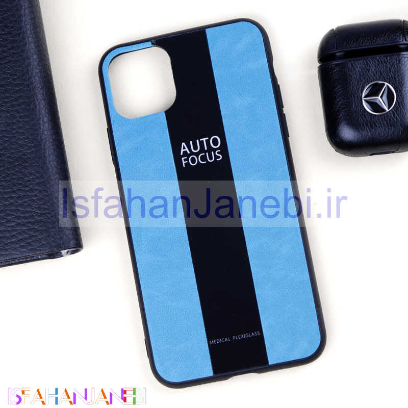 اصفهان جانبی-قاب اتوفوکوس سه تکه iPhone 11 Pro Max سبز آبی