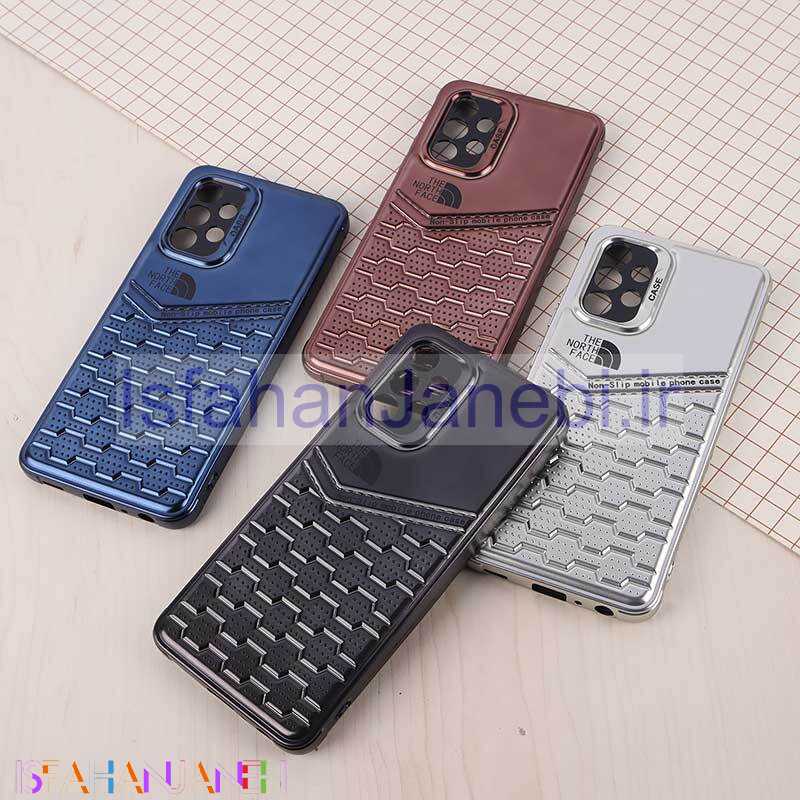 اصفهان جانبی-قاب ژله ای The North Face سامسونگ Galaxy A32 4G براق محافظ لنزدار