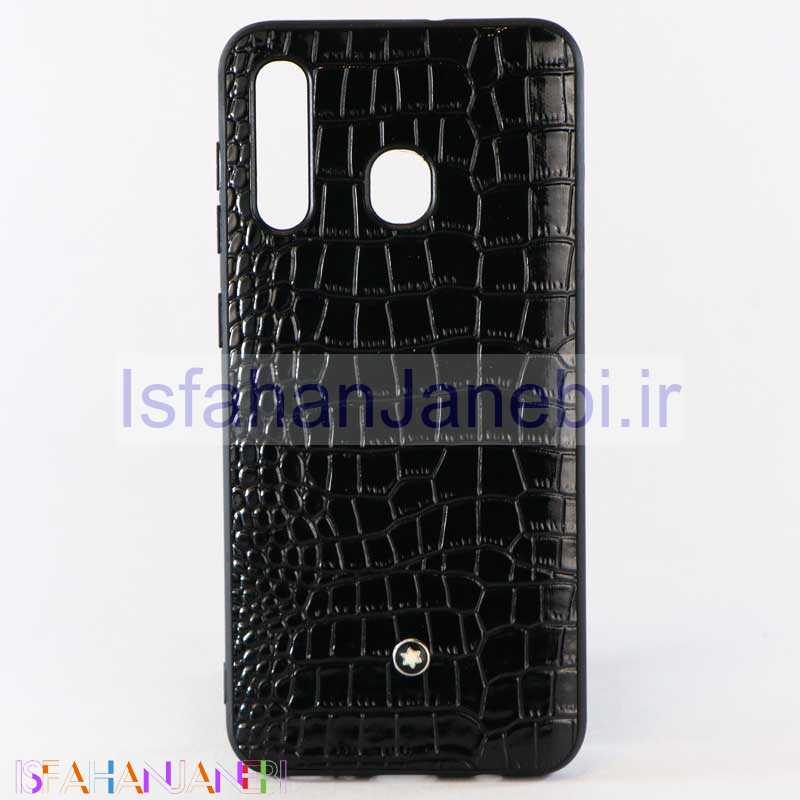 اصفهان جانبی-قاب چرمی Mont Blanc سامسونگ A30 مشکی