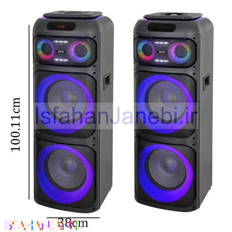 اصفهان جانبی-اسپیکر خانگی ایستاده TSCO TS 2097 + میکروفون و ریموت کنترل