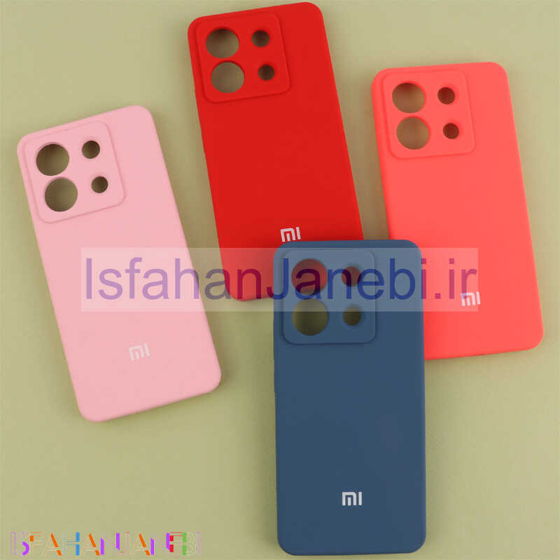 اصفهان جانبی-قاب سیلیکونی اصلی زیربسته شیائومی Poco X6 محافظ لنزدار