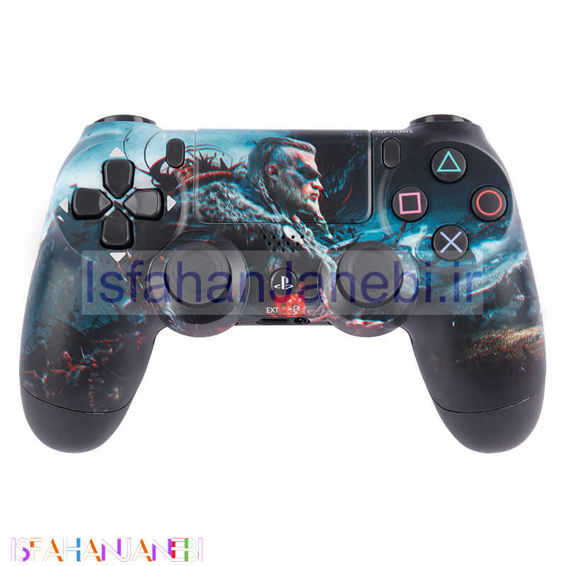 اصفهان جانبی-دسته بازی بی سیم SONY PlayStation 4 DualShock 4 High Copy طرح Assassins Creed Valhalla