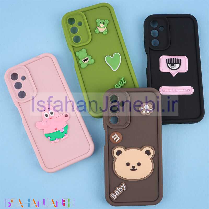 اصفهان جانبی-قاب سیلیکونی سولید سامسونگ Galaxy A24 4G محافظ لنزدار