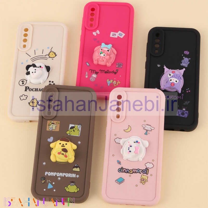 اصفهان جانبی-قاب سولید سامسونگ Galaxy A30s / A50 / A50s اسپینردار محافظ لنزدار