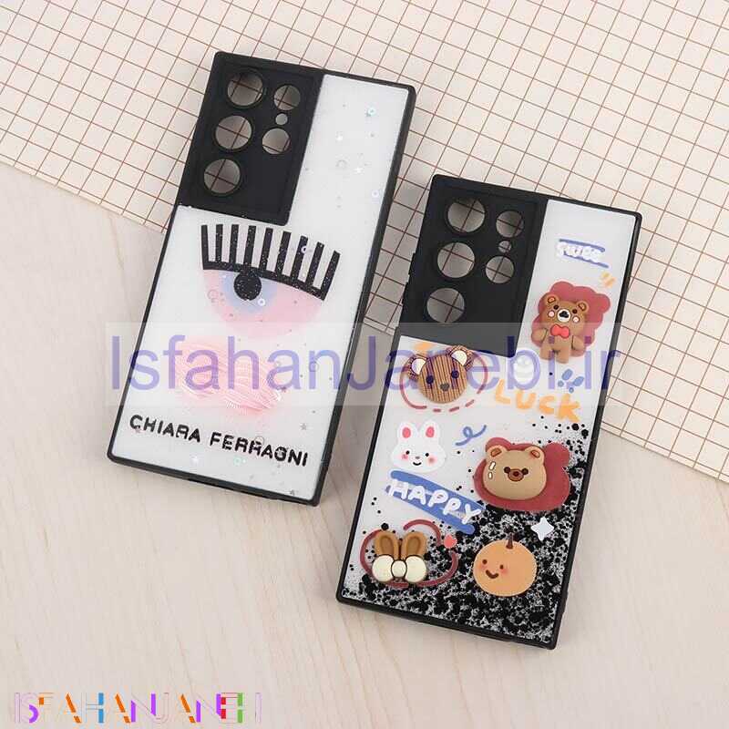 اصفهان جانبی-قاب اکلیلی سامسونگ Galaxy S23 Ultra برجسته محافظ لنزدار