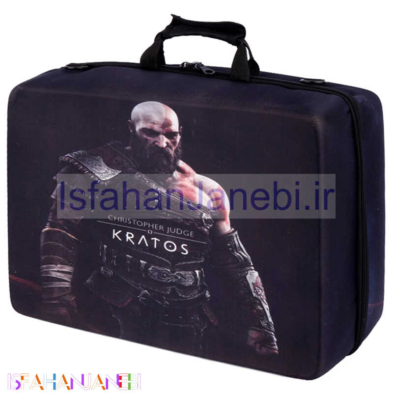 اصفهان جانبی-کیف کنسول بازی PS5 طرح God Of War کد 2